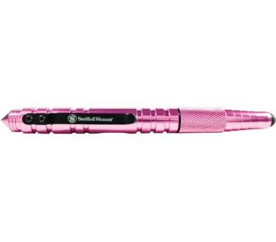 Тактическая ручка S&W Tactical Pen 3 со стилусом Pink